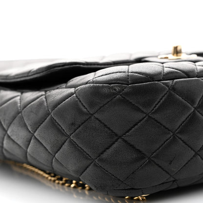 Chanel Lambskin Quilted Large In Seoul Backpack Black 9 of 12