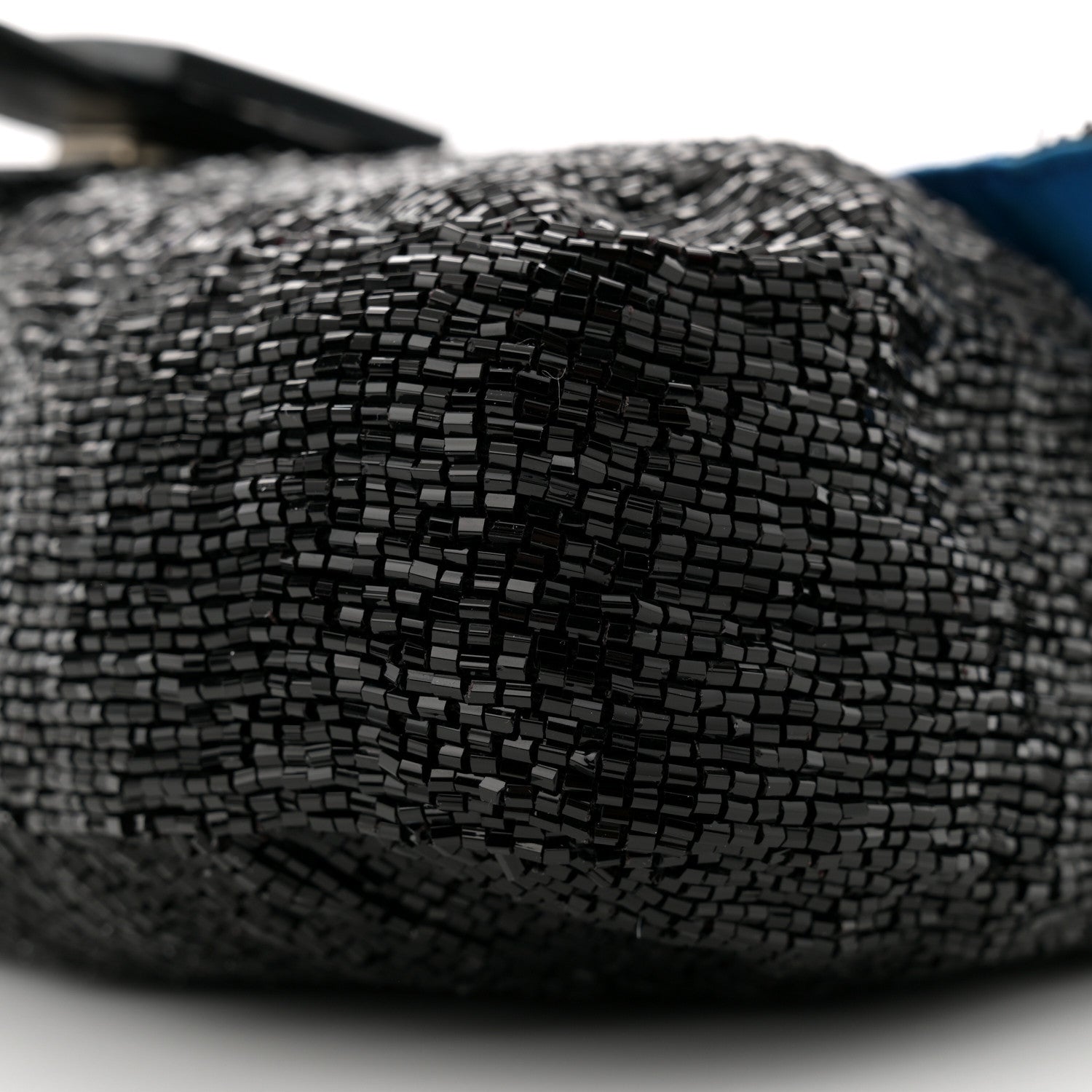Fendi Beaded Baguette Black 9 of 10