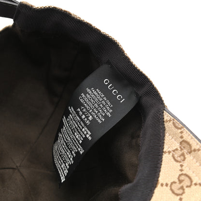 Gucci Monogram Web Baseball Hat M Beige Cocoa 8 of 9