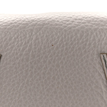 Chloe Calfskin Mini Marcie Round Crossbody Bag Cashmere Grey 12 of 12