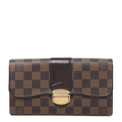 Louis Vuitton Damier Ebene Sistina Wallet 1 of 7