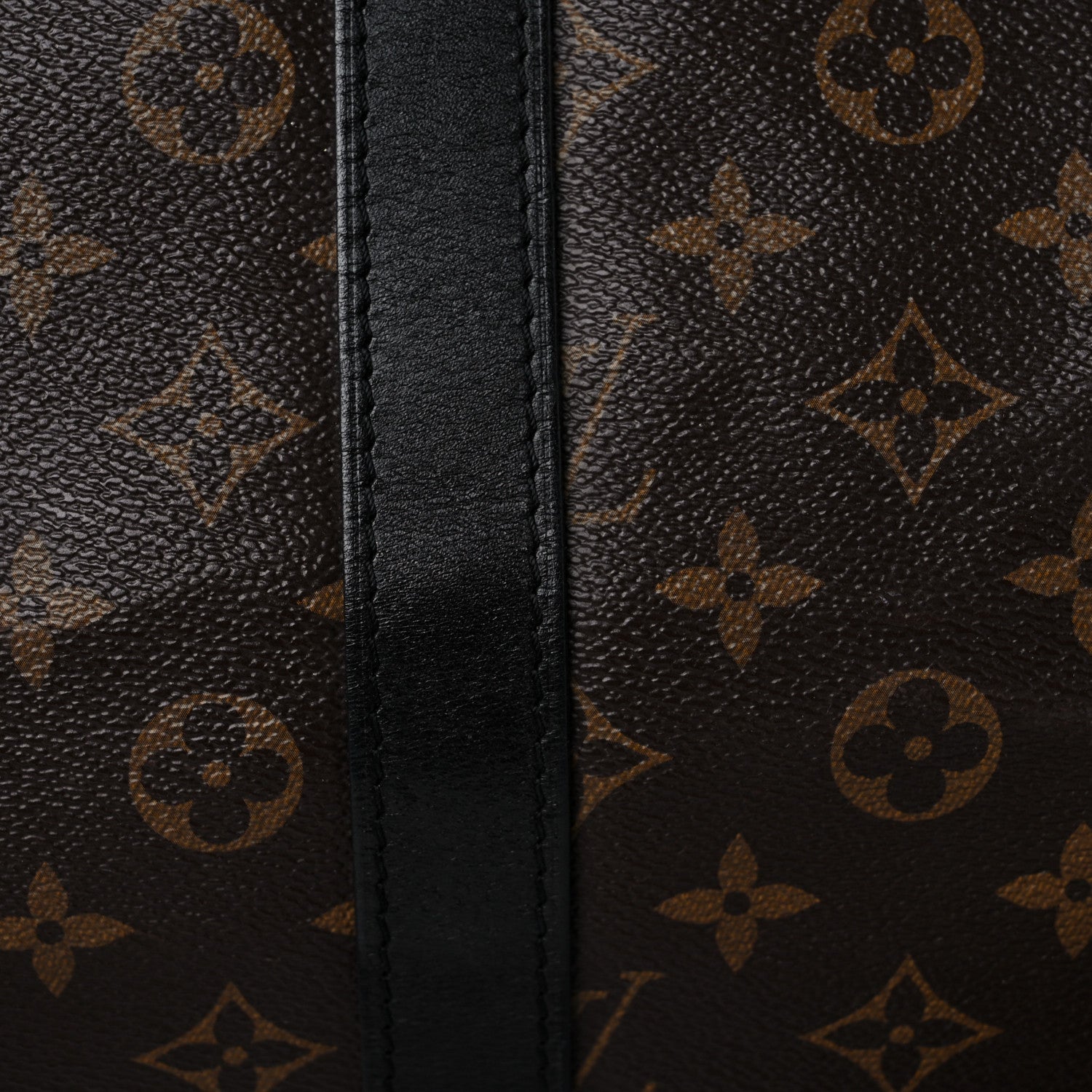 Louis Vuitton Monogram Macassar Keepall Bandouliere 55 20 of 23
