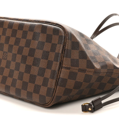 Louis Vuitton Damier Ebene Neo Neverfull MM Rose Ballerine 10 of 10