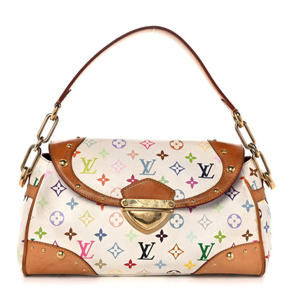 Louis Vuitton Monogram Multicolor Beverly MM White 1 of 12