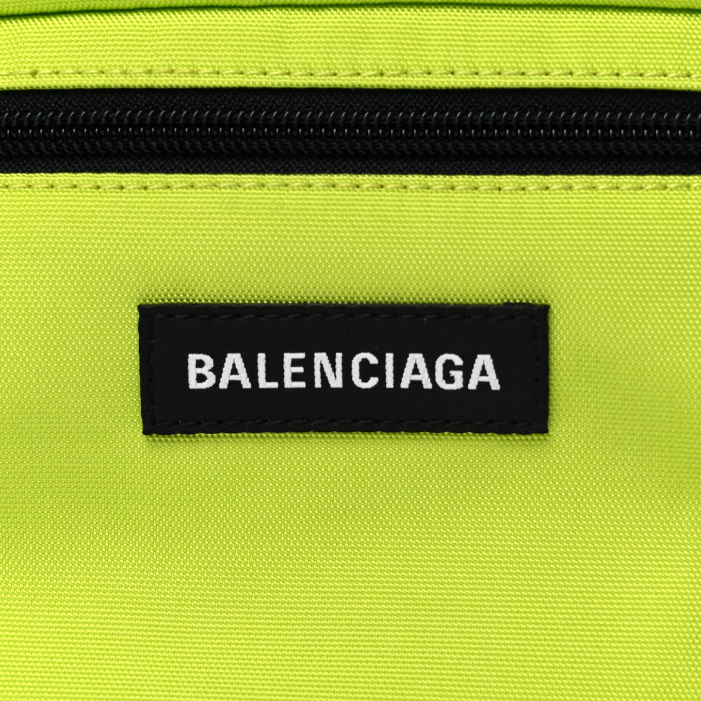 Nylon Canvas Explorer Belt Bag Acid Green