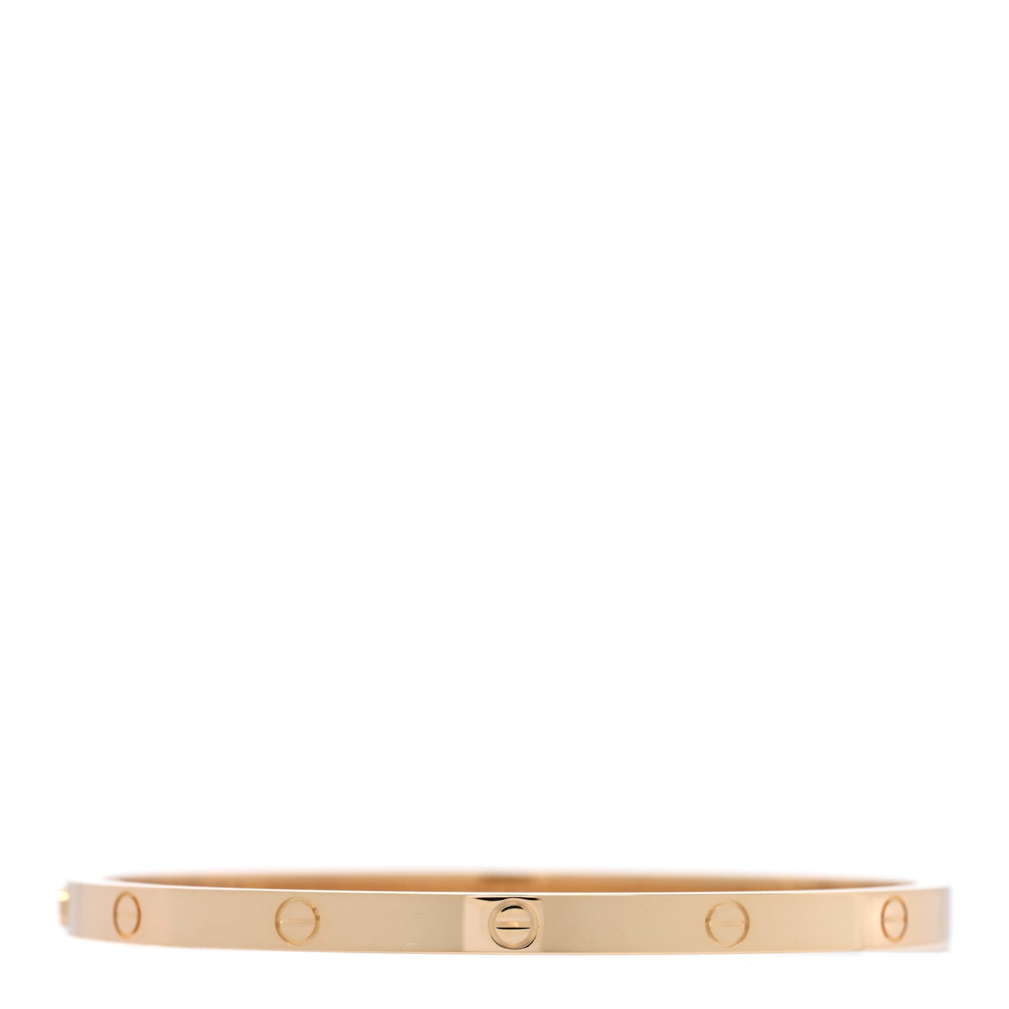 18K Yellow Gold Small LOVE Bracelet 15