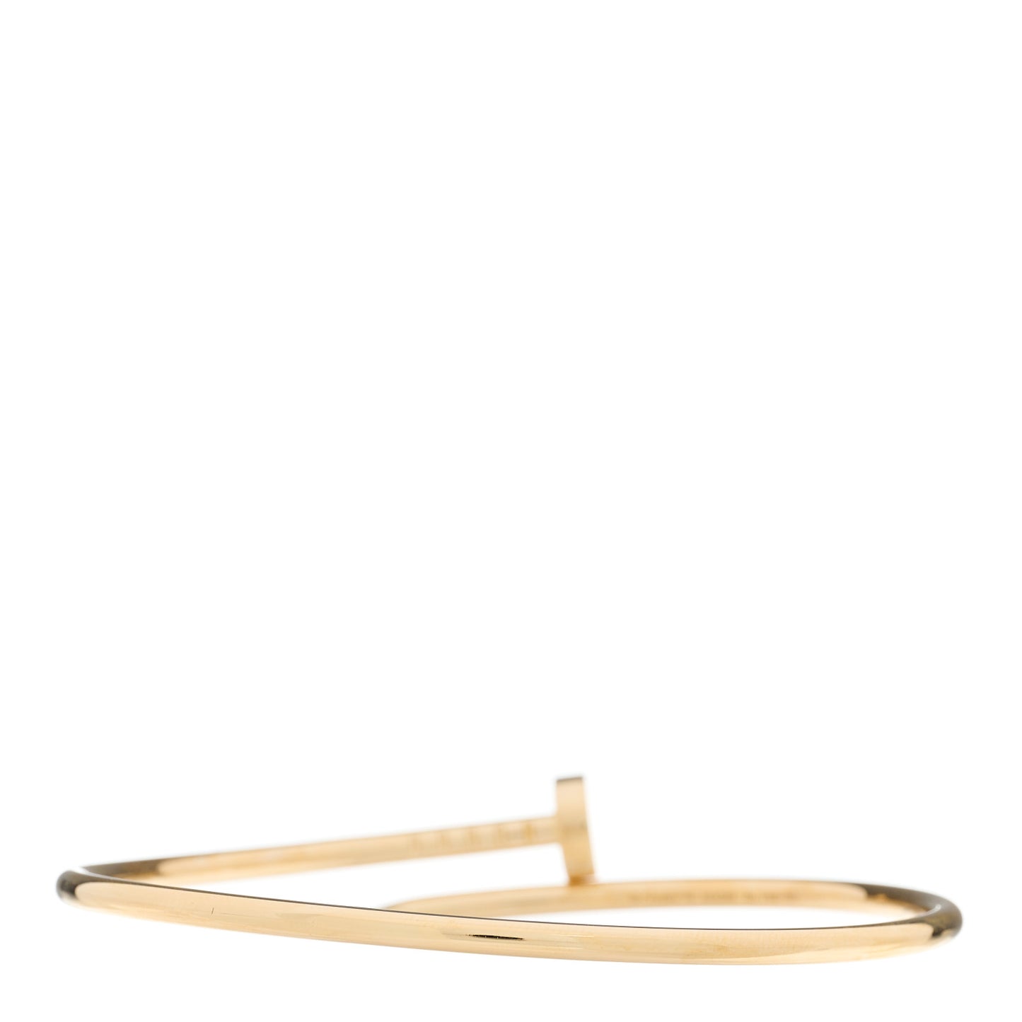 18K Yellow Gold Small Juste Un Clou Bracelet 16