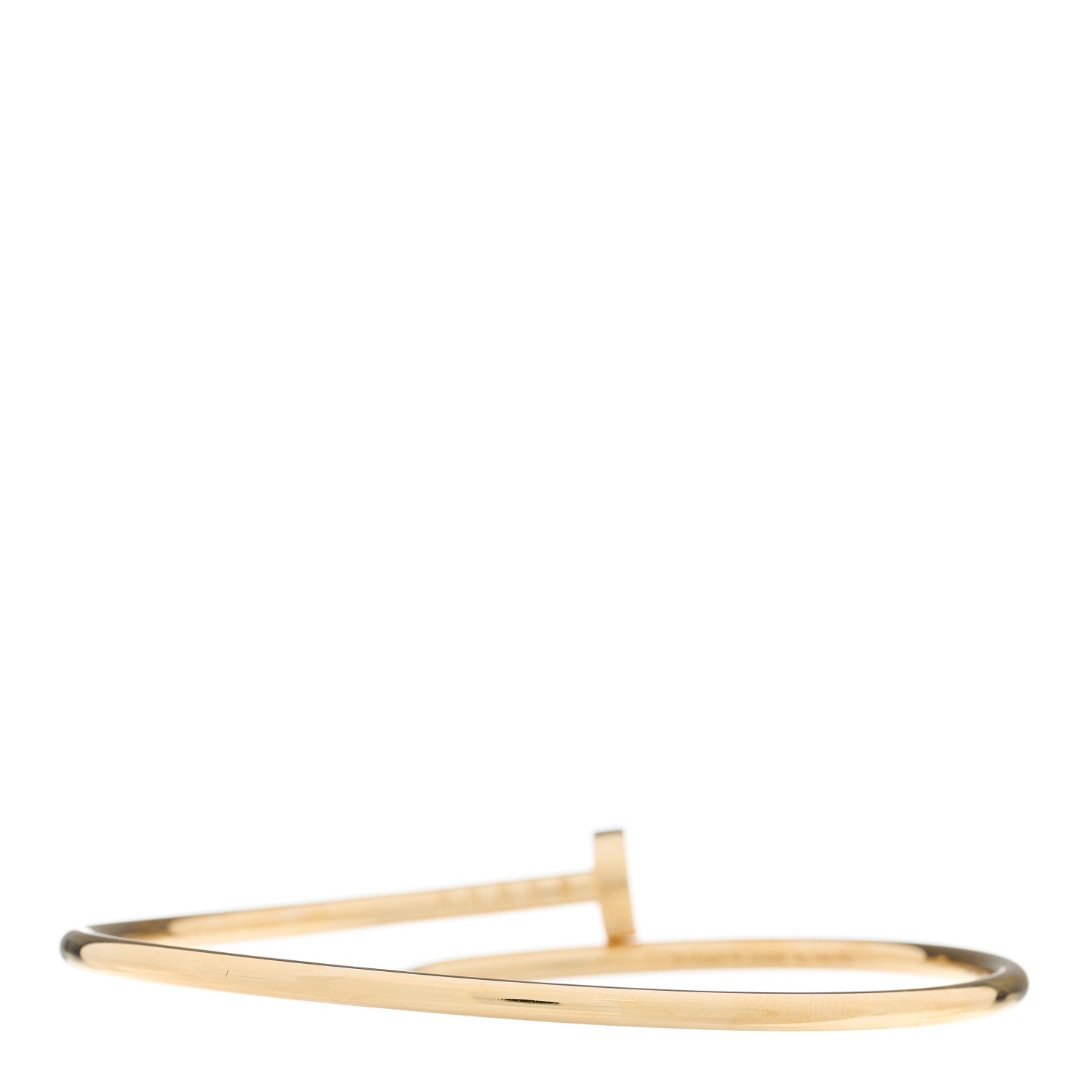 Cartier 18K Yellow Gold Small Juste Un Clou Bracelet 16 2 of 3