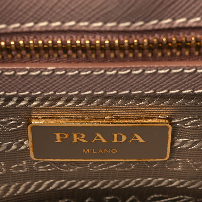Prada Saffiano Small Galleria Double Zip Tote Cammeo 6 of 12