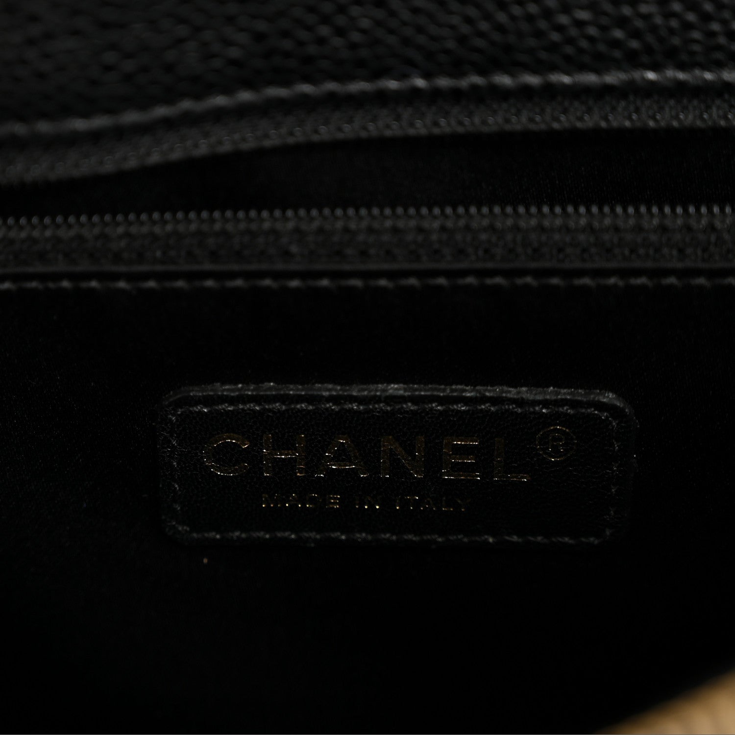 Chanel Caviar Quilted Grand Shopping Tote GST Black 6 of 15