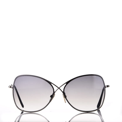 Tom Ford Colette Butterfly Sunglasses TF250 Gunmetal 2 of 7