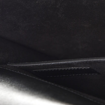 Saint Laurent Calfskin Large Monogram Sunset Black 7 of 7