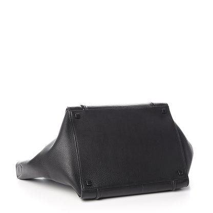 Celine Supple Calfskin Medium Phantom Luggage Black 3 of 11