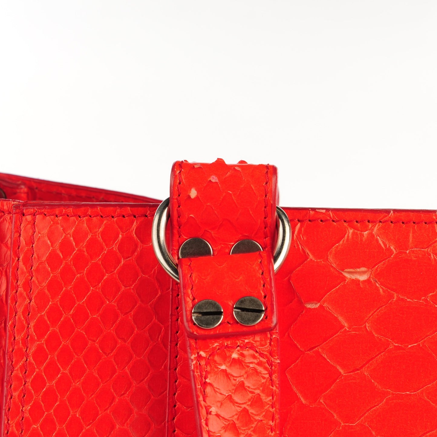 Python PS1 Tote Neon Red