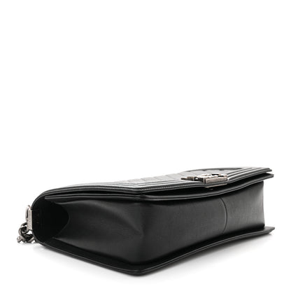 Chanel Grained Calfskin Quilted New Medium Boy Flap Black 4 of 11