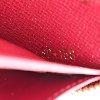 Louis Vuitton Monogram Clemence Wallet Fuchsia 7 of 9