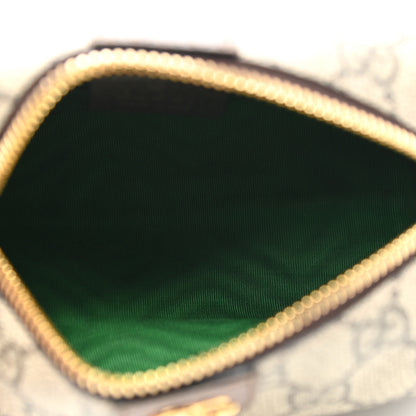 Gucci Soft GG Supreme Monogram Calfskin Small Ophidia Cosmetic Case Beige Ebony New Acero 5 of 8