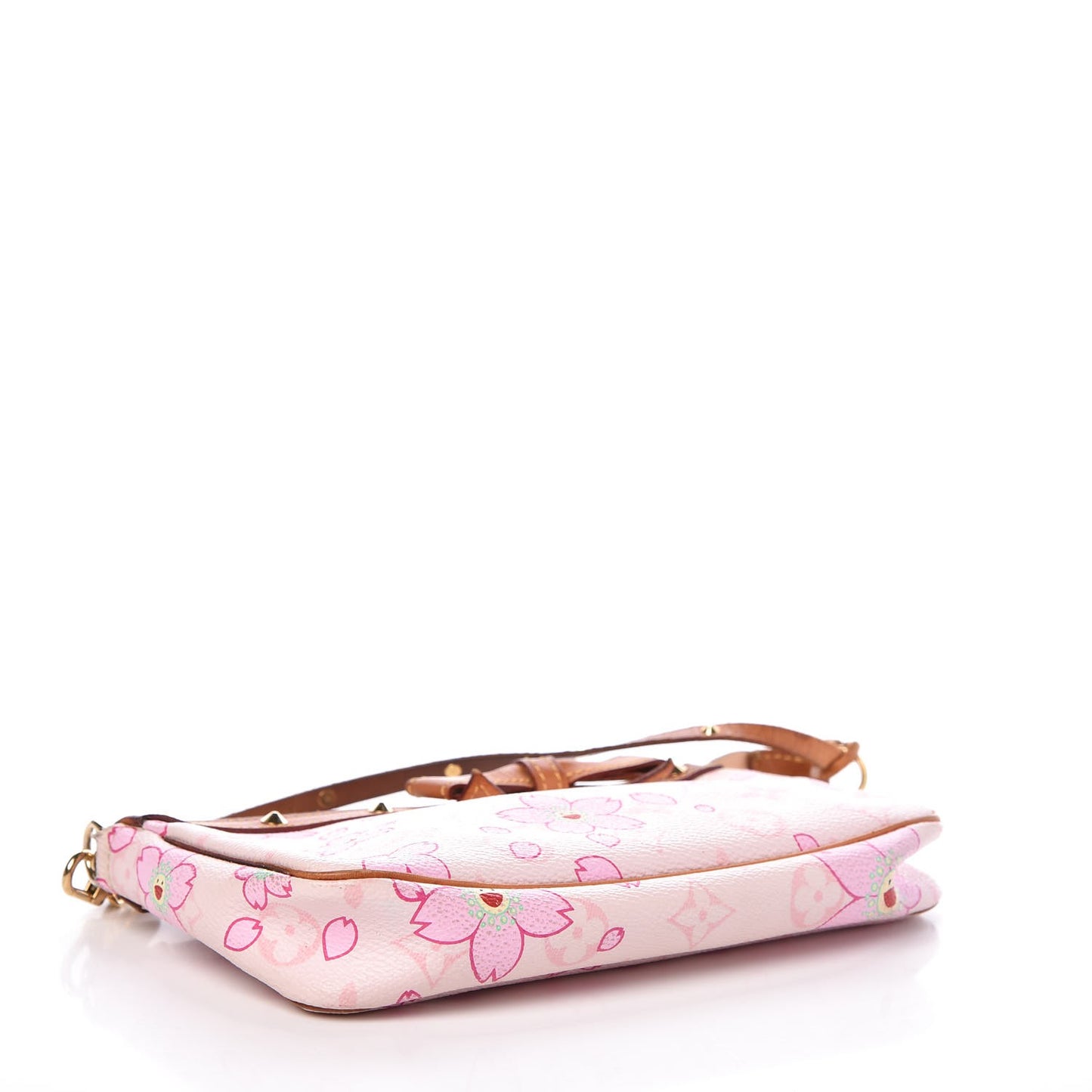 Monogram Cherry Blossom Pochette Accessories Pink