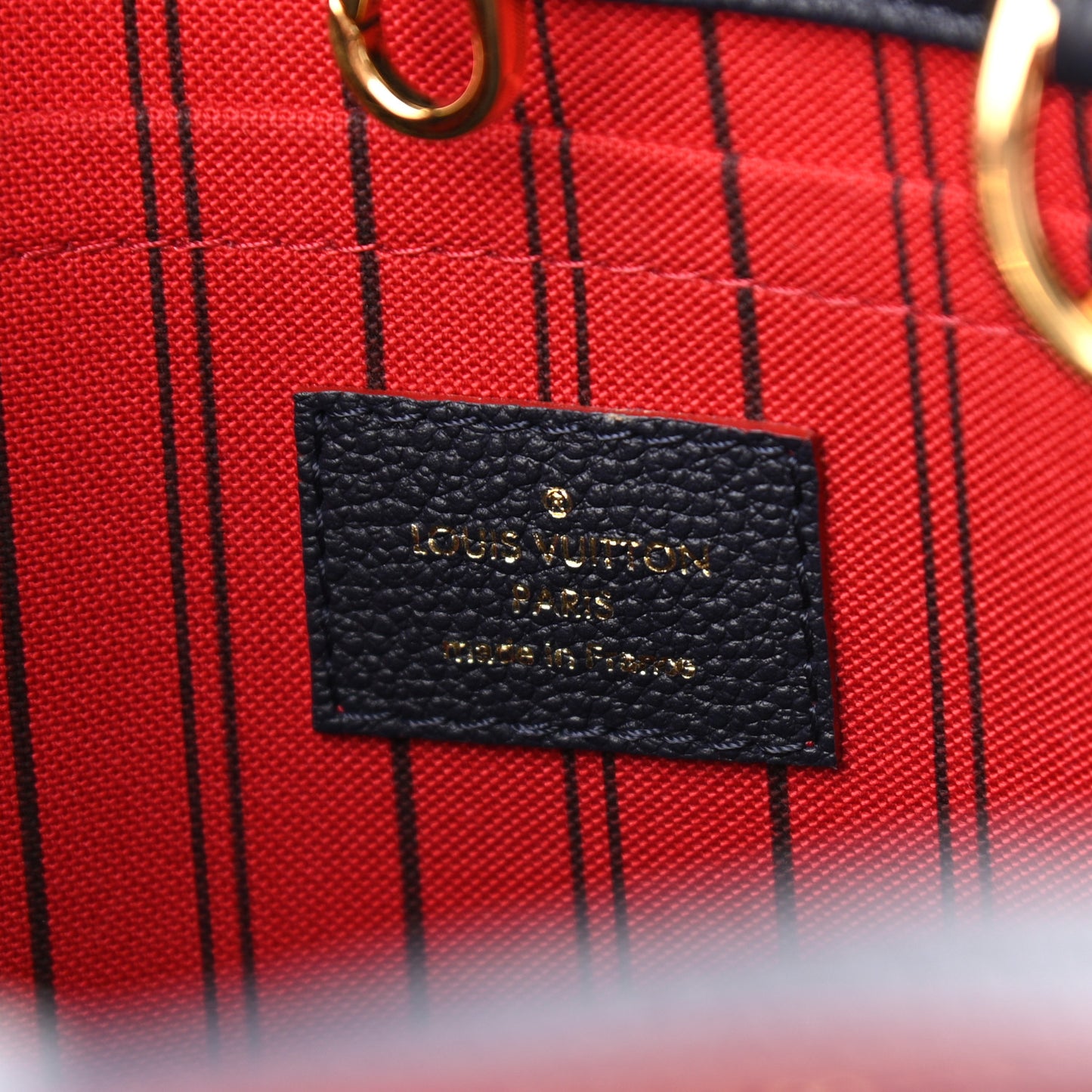 Empreinte Montaigne BB Marine Rouge
