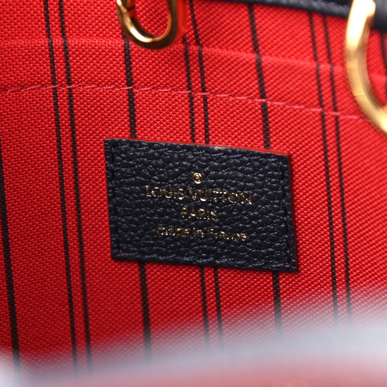 Louis Vuitton Empreinte Montaigne BB Marine Rouge 6 of 9