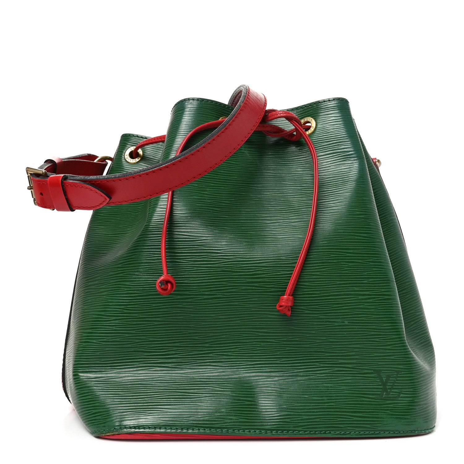 Louis Vuitton Epi Petit Bi-Color Noe Borneo Castillan Red 1 of 10
