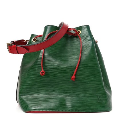 Louis Vuitton Epi Petit Bi-Color Noe Borneo Castillan Red 1 of 10