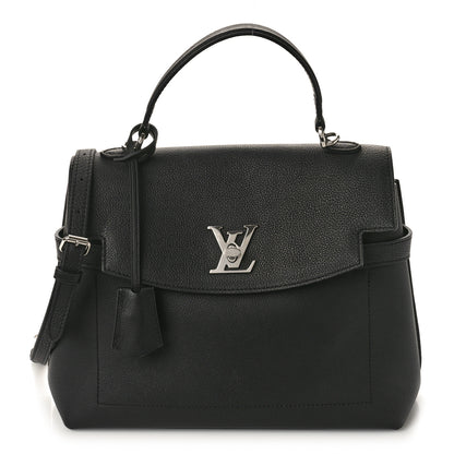 Louis Vuitton LOUIS VUITTON Calfskin Lockme Ever Black 1 of 12