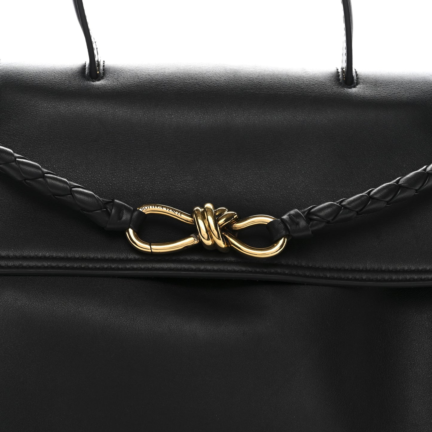 Silky Calfskin Medium Ciao Ciao Black