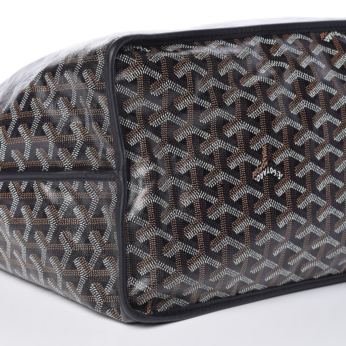 Goyardine Reversible Anjou GM Black