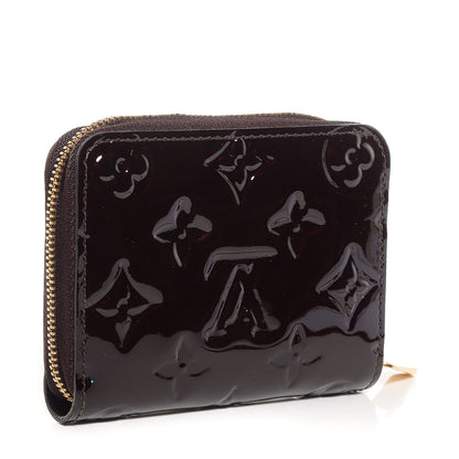 Louis Vuitton Vernis Zippy Coin Purse Wallet Amarante 3 of 7