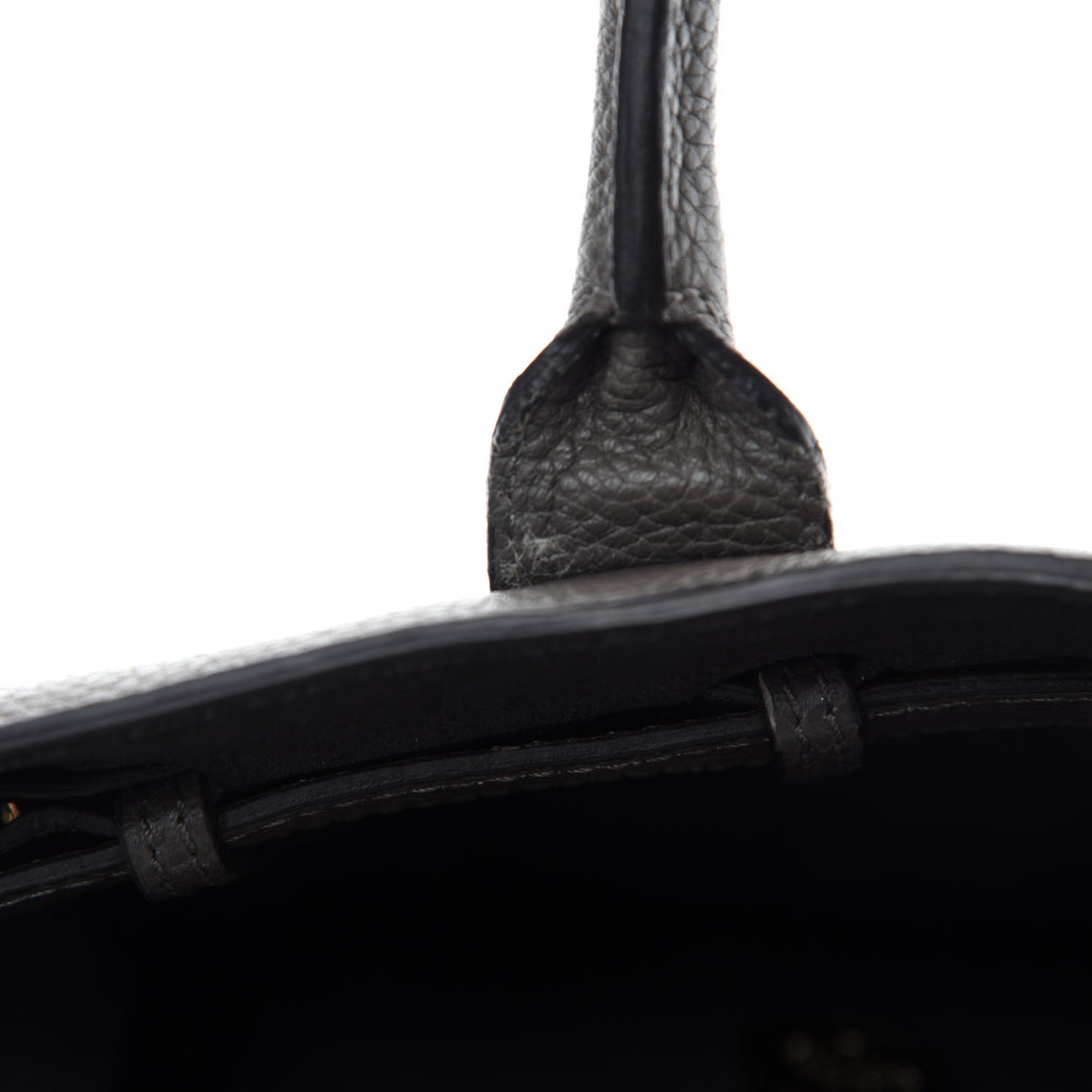 Classic Grain Medium Bayswater Satchel Mole Grey