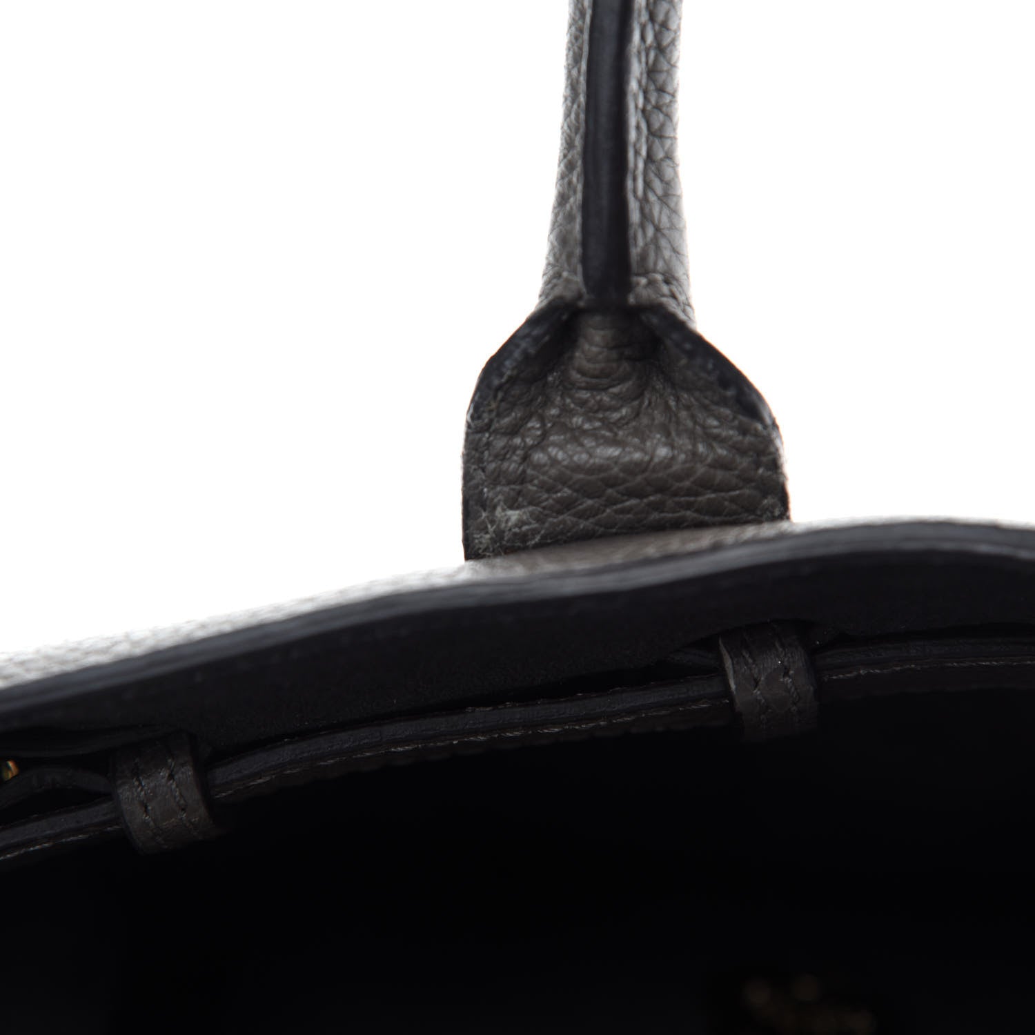 Mulberry Classic Grain Medium Bayswater Satchel Mole Grey 11 of 18
