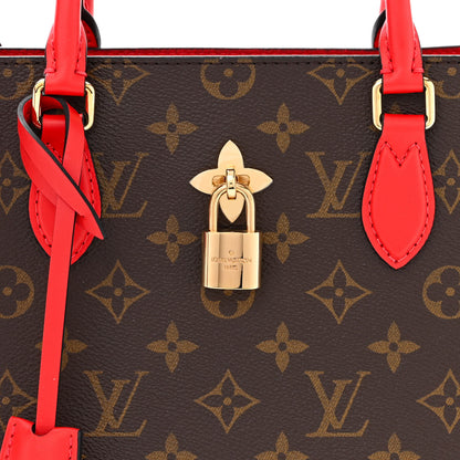 Louis Vuitton Monogram Flower Tote Coquelicot 9 of 12