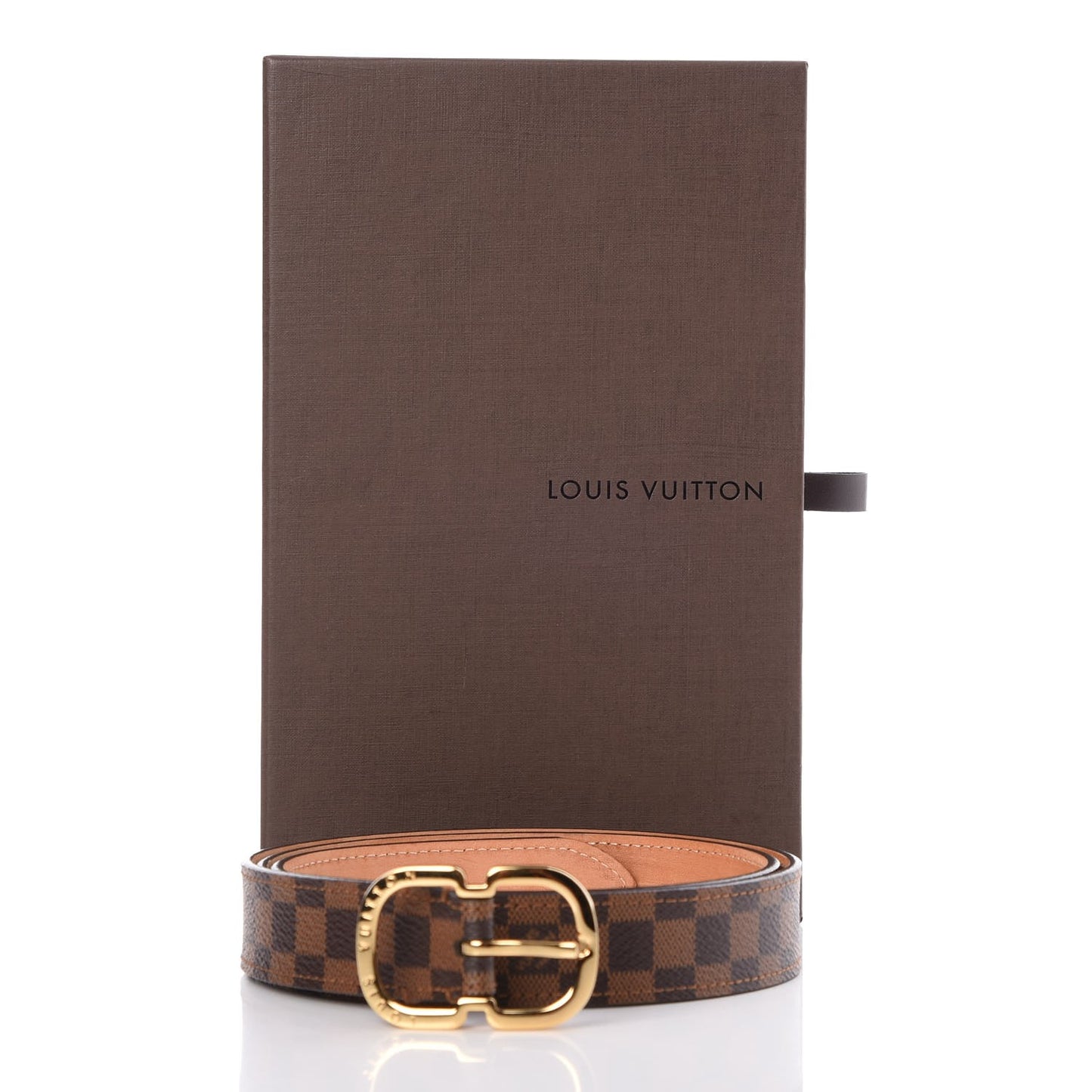 Damier Ebene Mini 25mm Belt 85 34