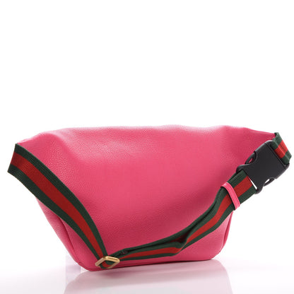Gucci Grained Calfskin Logo Belt Bag Pink 3 of 8