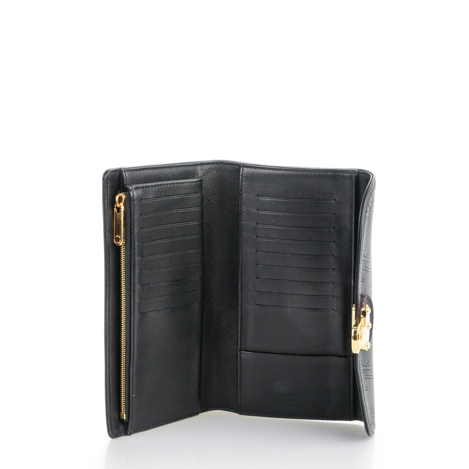 Louis Vuitton Mahina Amelia Wallet Black 5 of 7