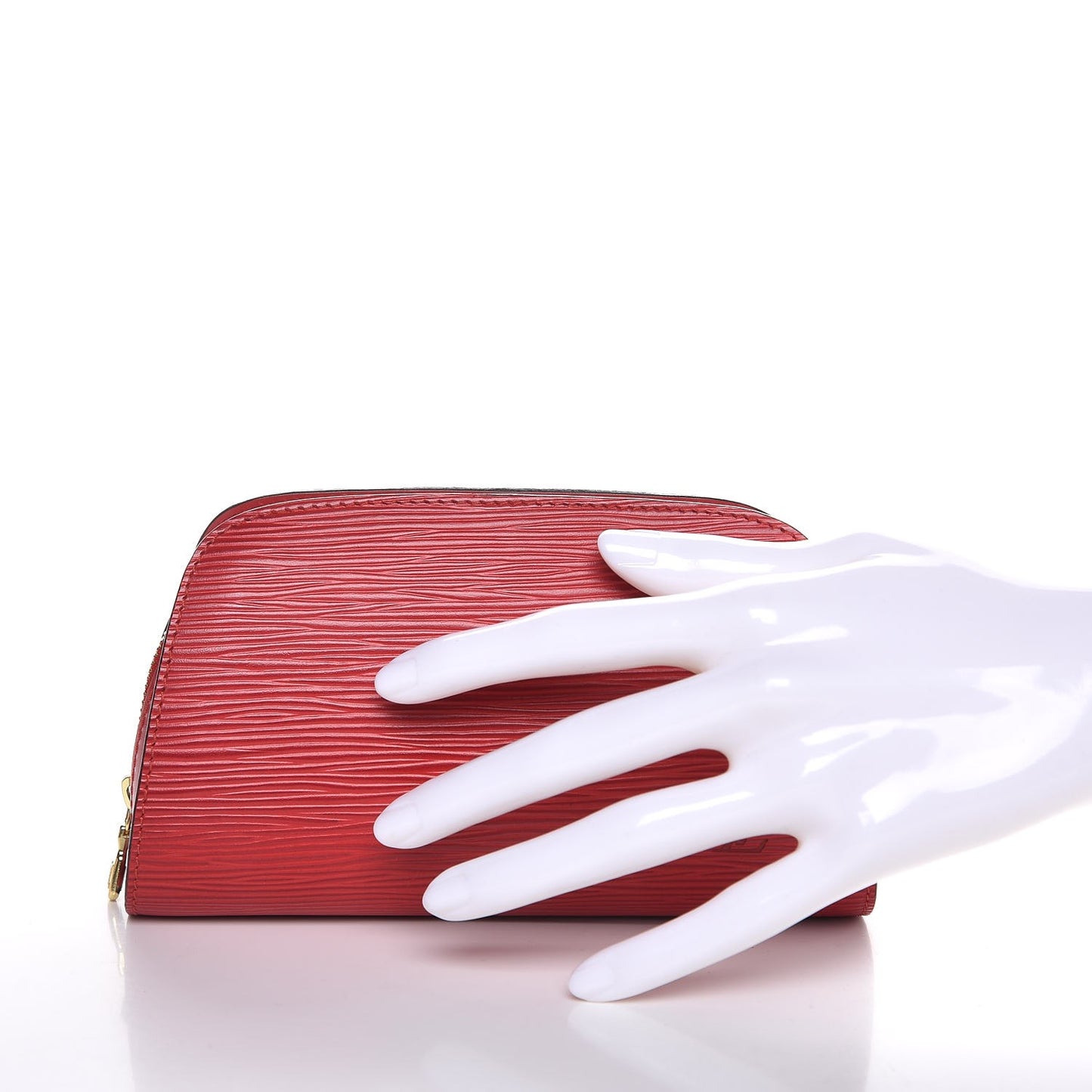 Epi Dauphine 17 Cosmetic Pouch Castillan Red