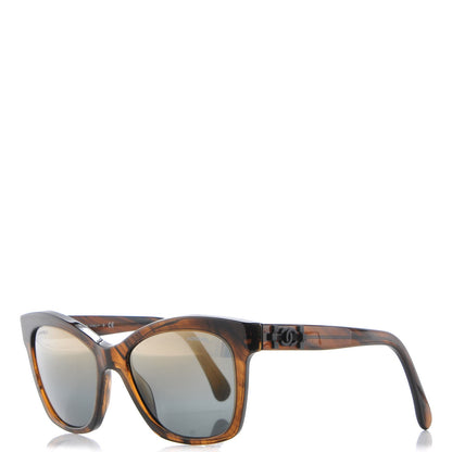 Chanel CC Butterfly Signature Sunglasses 5313 Brown 1 of 6