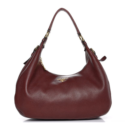 Prada Vitello Daino Hobo Etrusco 1 of 8