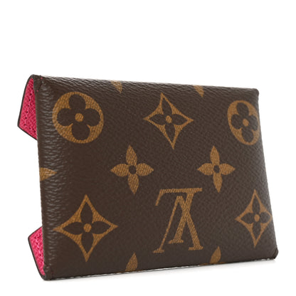 Louis Vuitton Monogram LV Colormania Kirigami Card Holder Pondichery Pink 4 of 7