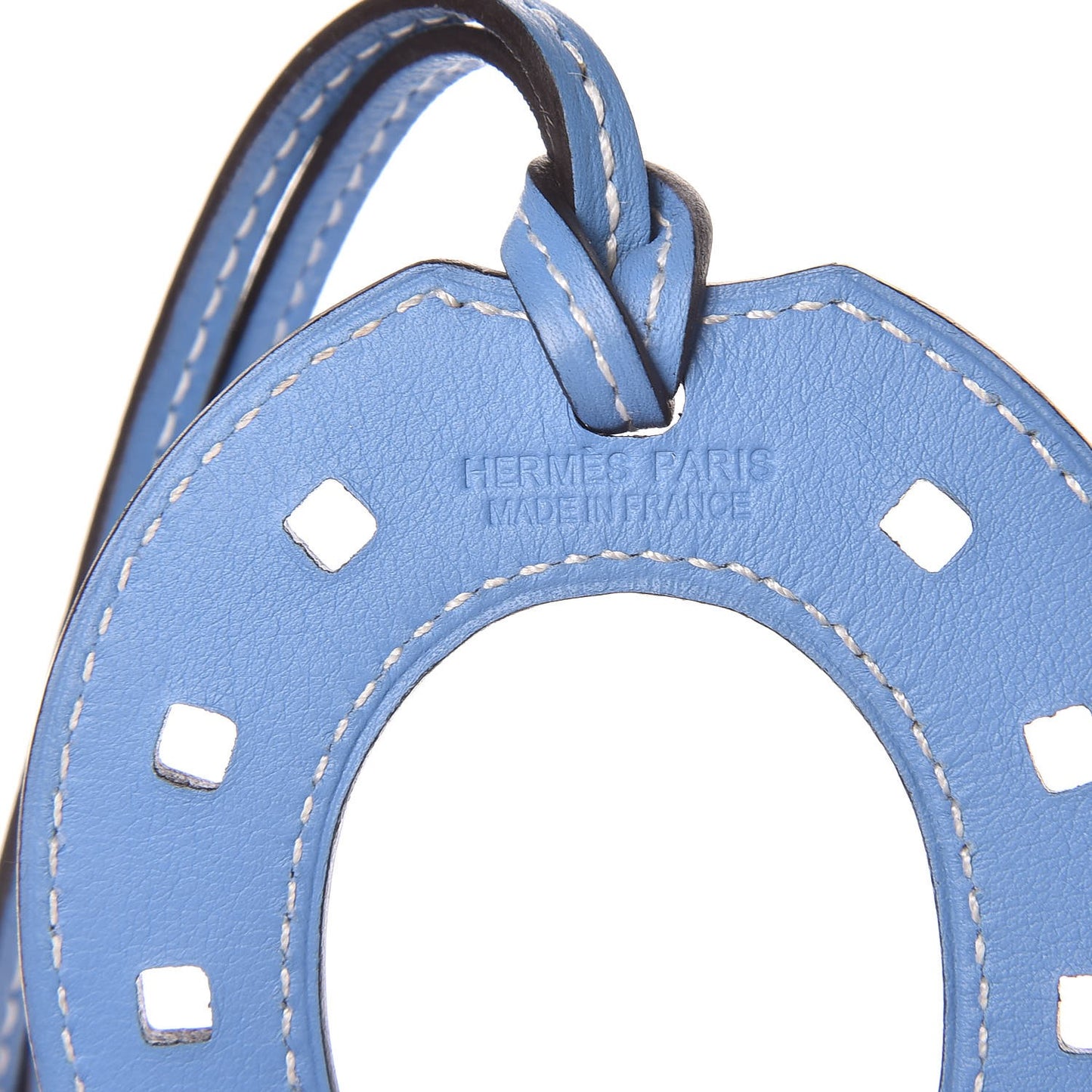 Swift Paddock Horseshoe Bag Charm Bleu Paradis