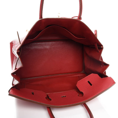 Hermes Fjord Birkin 40 Rouge 5 of 32