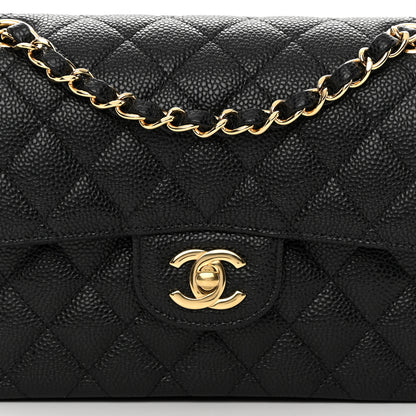 Chanel Caviar Quilted Small Double Flap Black 8 of 17