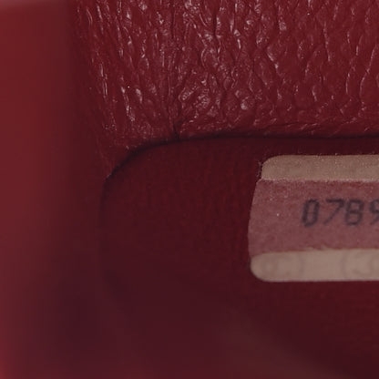 Chanel Lambskin Quilted Medium Double Flap Red 8 of 18