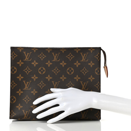 Monogram Toiletry Pouch 26