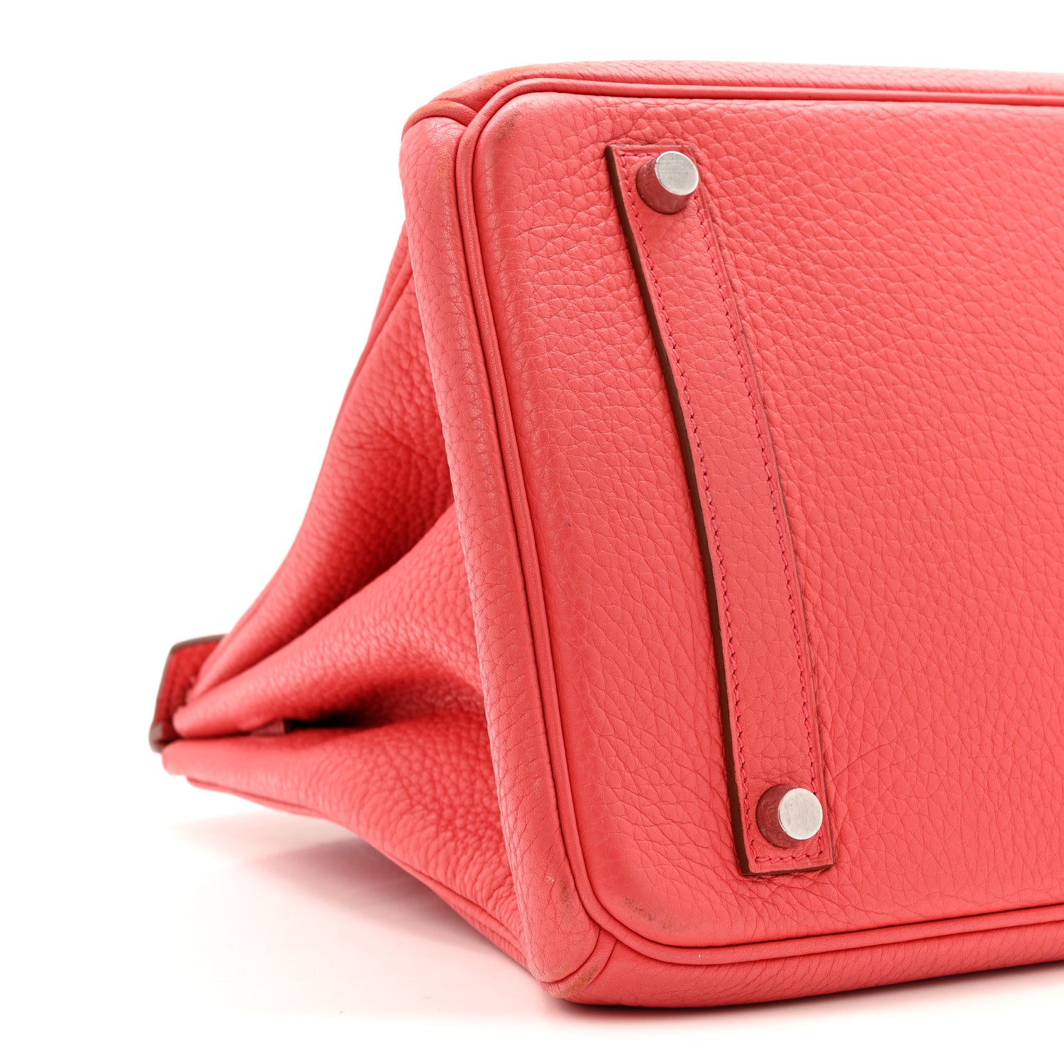 Hermes Taurillon Clemence Birkin 35 Bougainvillea 9 of 21
