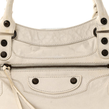 Balenciaga Agneau Classic Hardware First White Light White Light 9 of 11