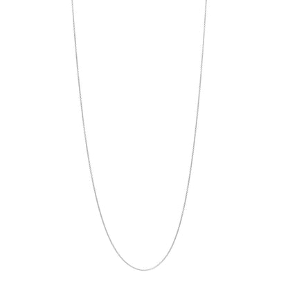 Tiffany 18K White Gold Chain Necklace 24" 1 of 5