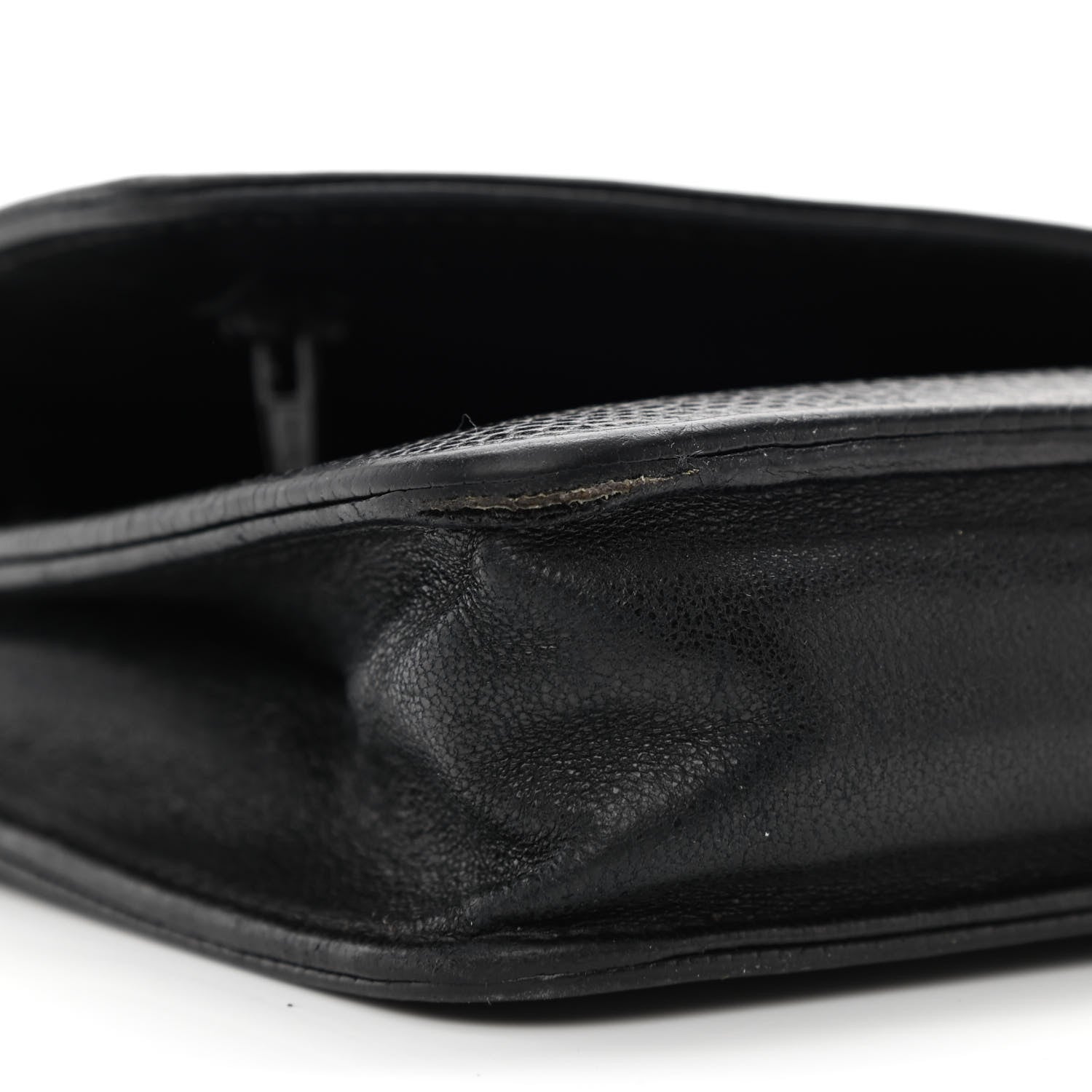 Chanel Caviar Timeless CC Wallet On Chain WOC Black 10 of 12