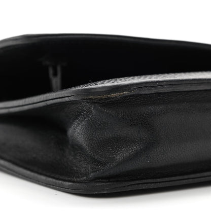 Chanel Caviar Timeless CC Wallet On Chain WOC Black 10 of 12
